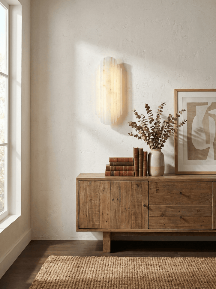 Estelle Alabaster Vägglampa