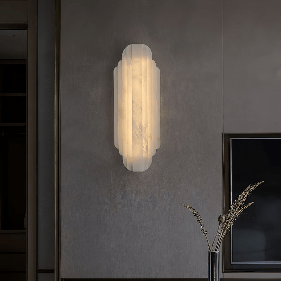 Estelle Alabaster Vägglampa