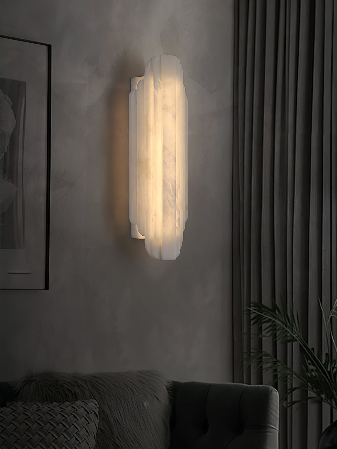 Estelle Alabaster Vägglampa