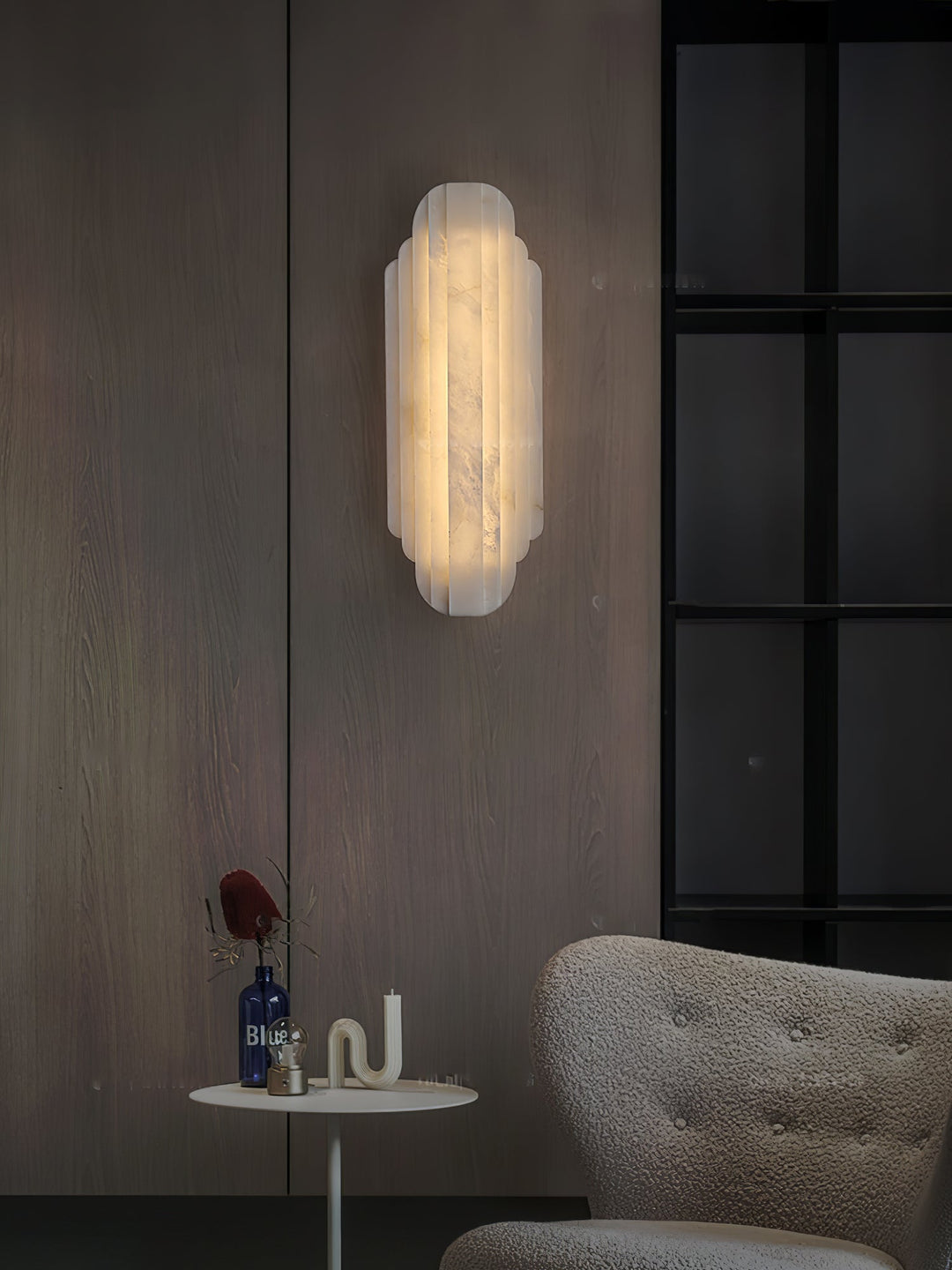 Estelle Alabaster Vägglampa