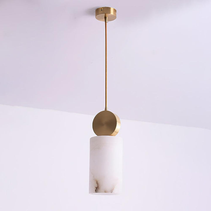 Etruskisk Alabaster Pendellampa