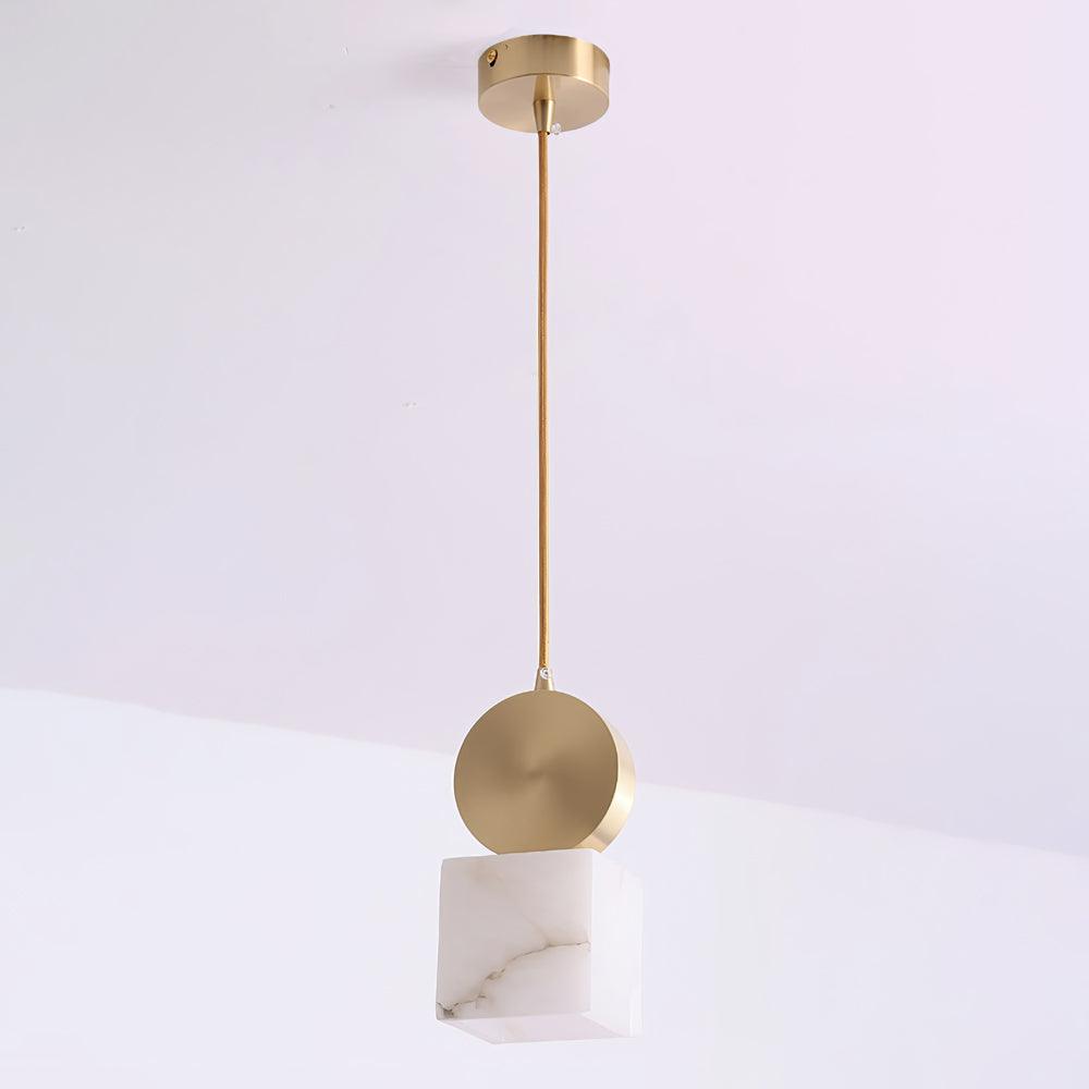 Etruskisk Alabaster Pendellampa