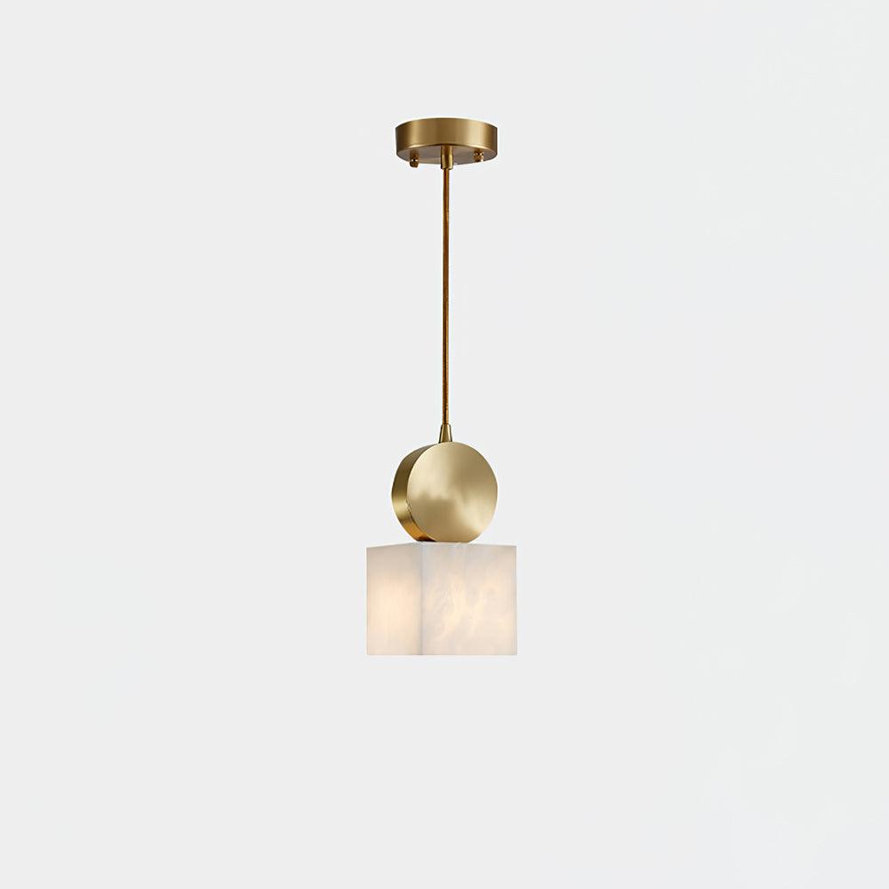 Etruskisk Alabaster Pendellampa