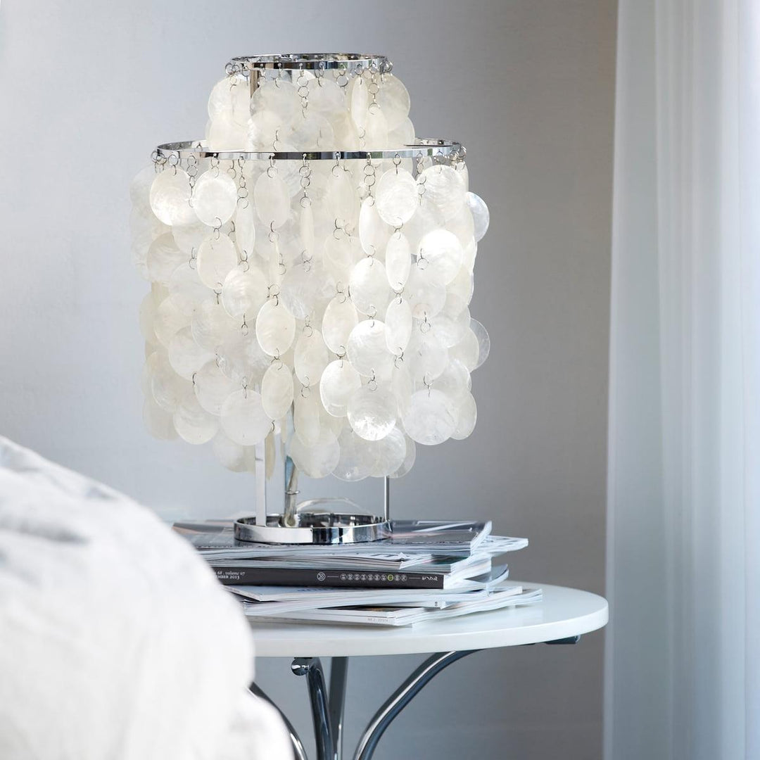 Rund Snäckbordslampa