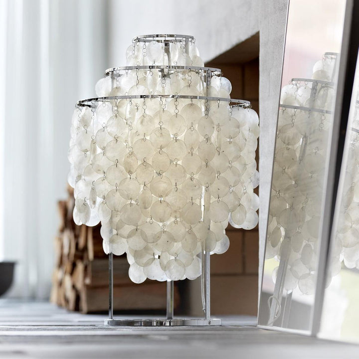Rund Snäckbordslampa