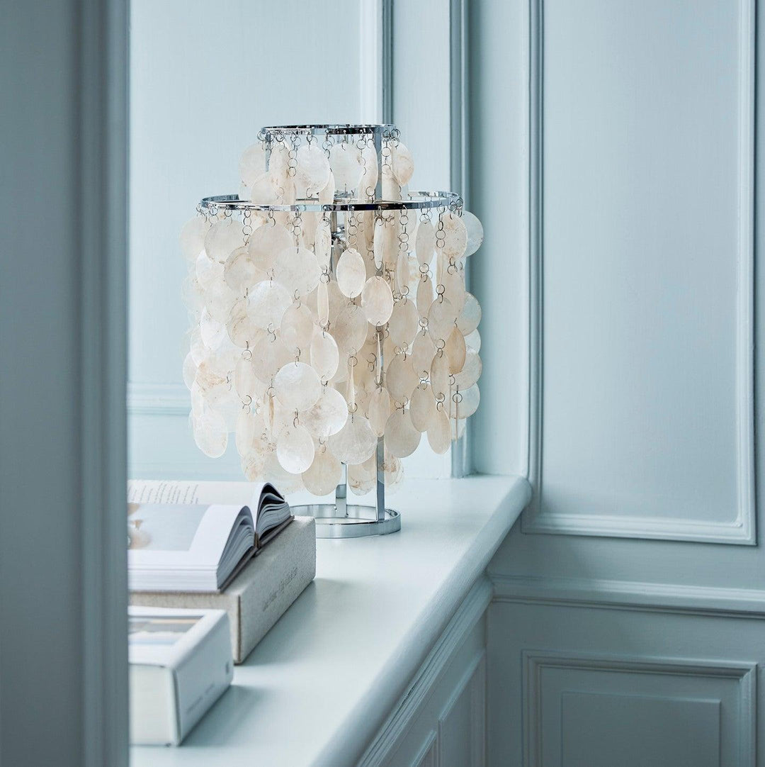 Rund Snäckbordslampa