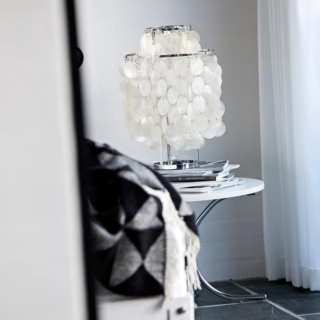 Rund Snäckbordslampa