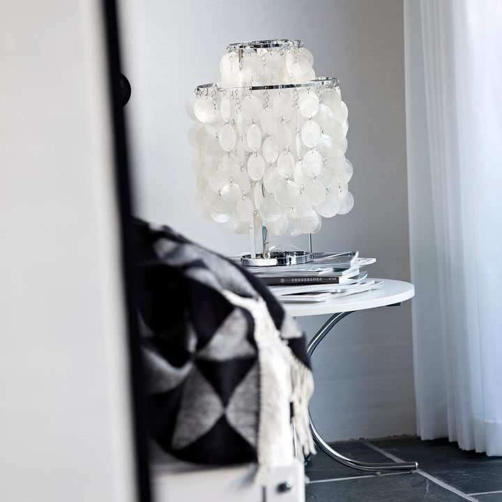 Rund Snäckbordslampa