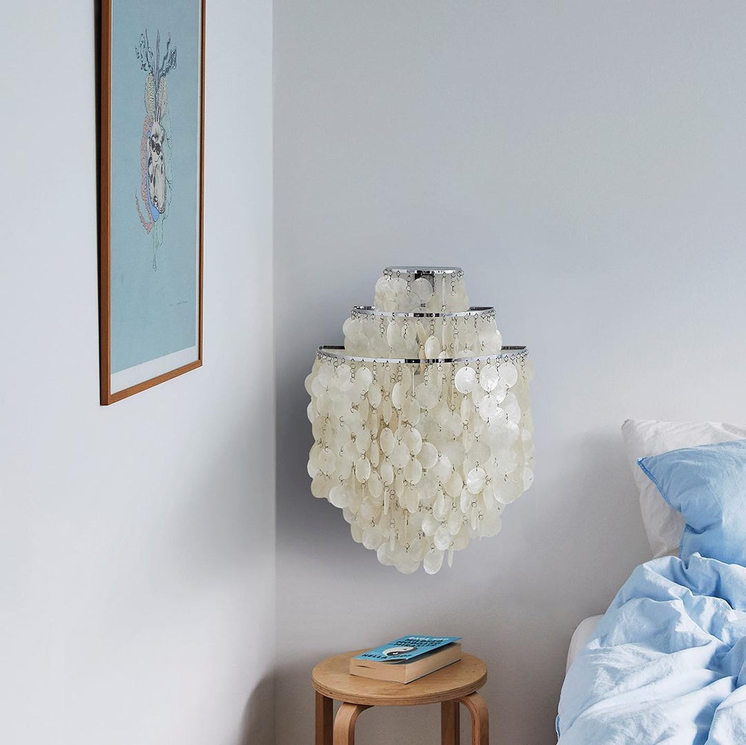 Rund Snäckbordslampa