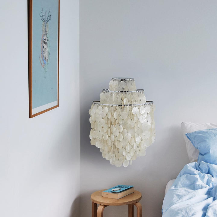 Rund Snäckbordslampa