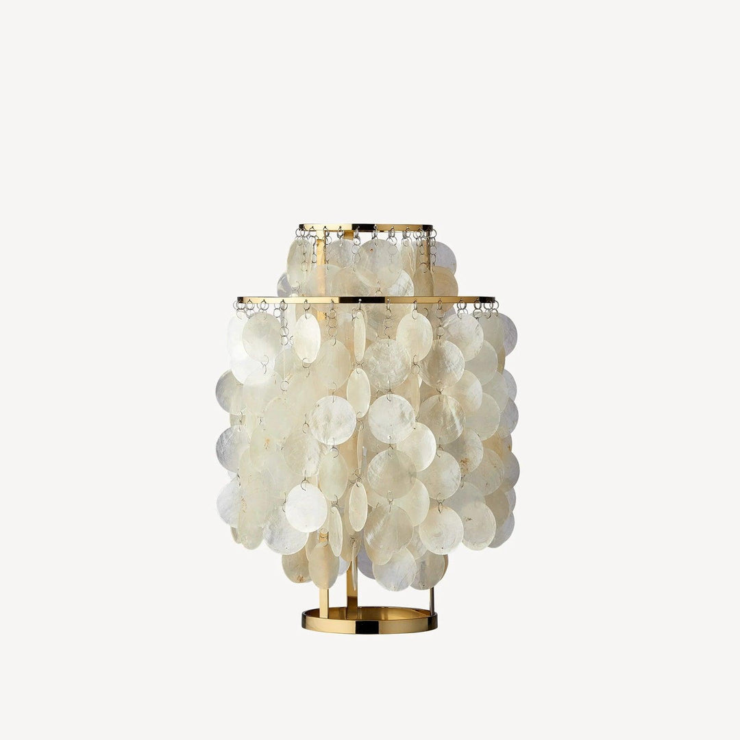 Rund Snäckbordslampa