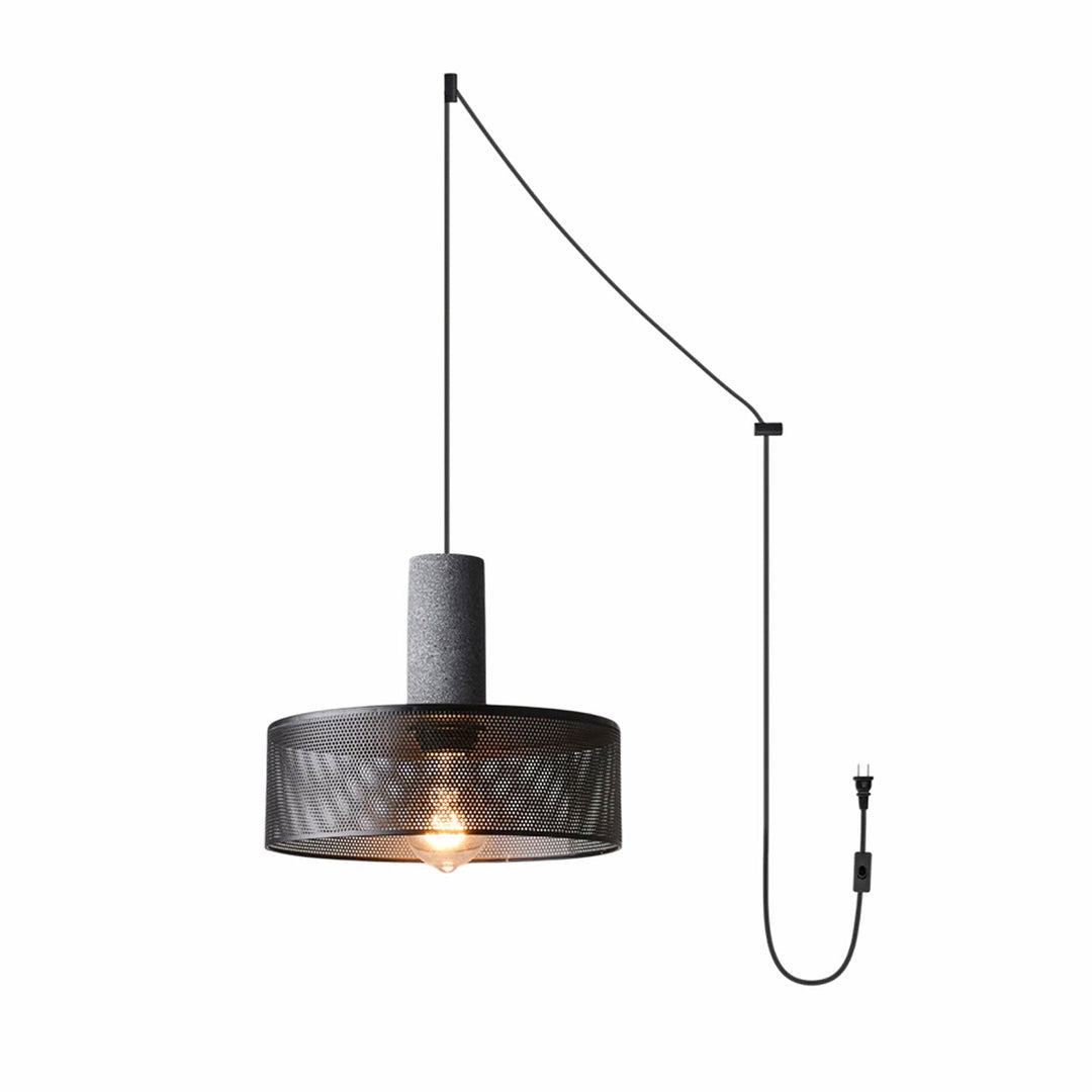 Cement Mesh Plug-in Pendellampa