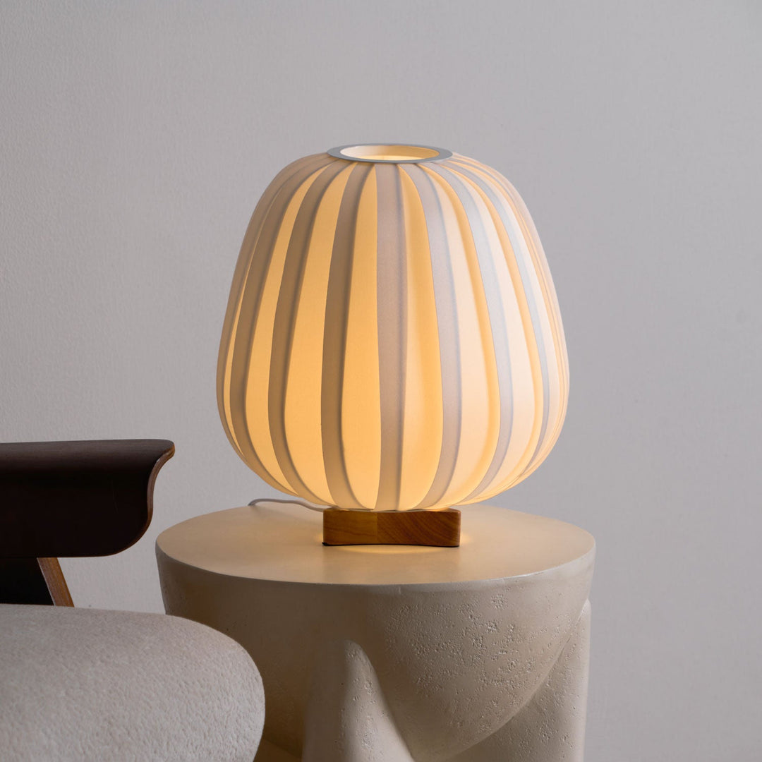 Tyg Minimalistisk Bordslampa
