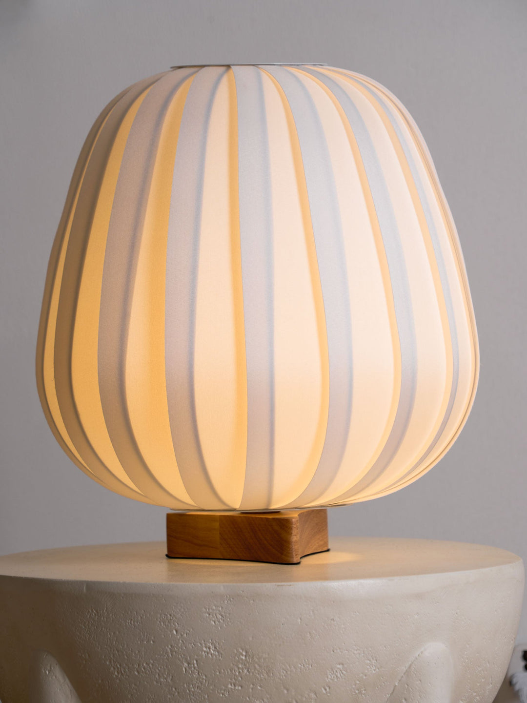 Tyg Minimalistisk Bordslampa