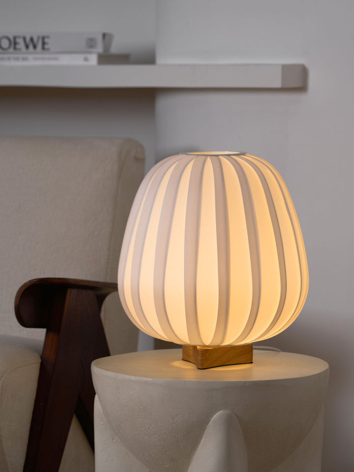 Tyg Minimalistisk Bordslampa
