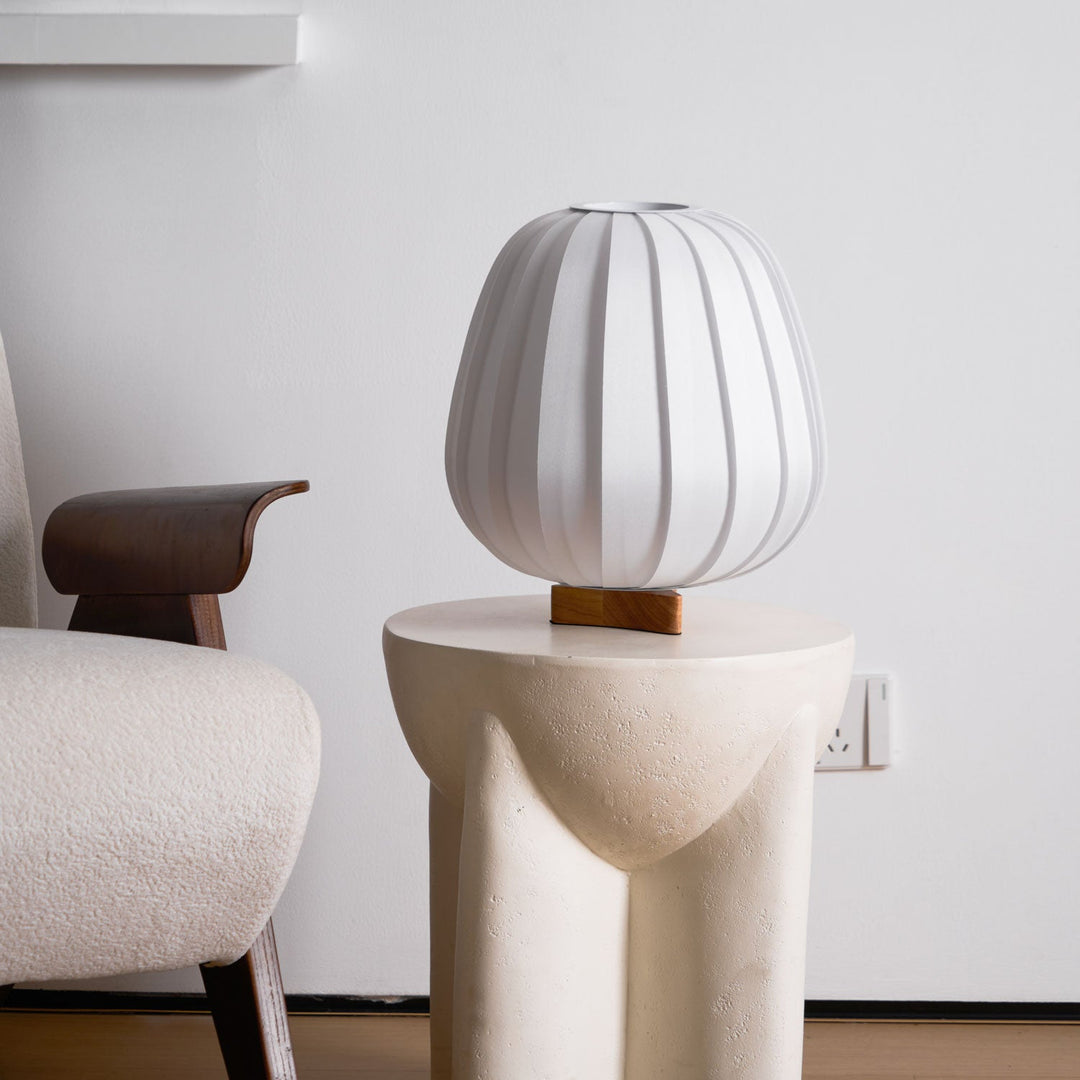 Tyg Minimalistisk Bordslampa