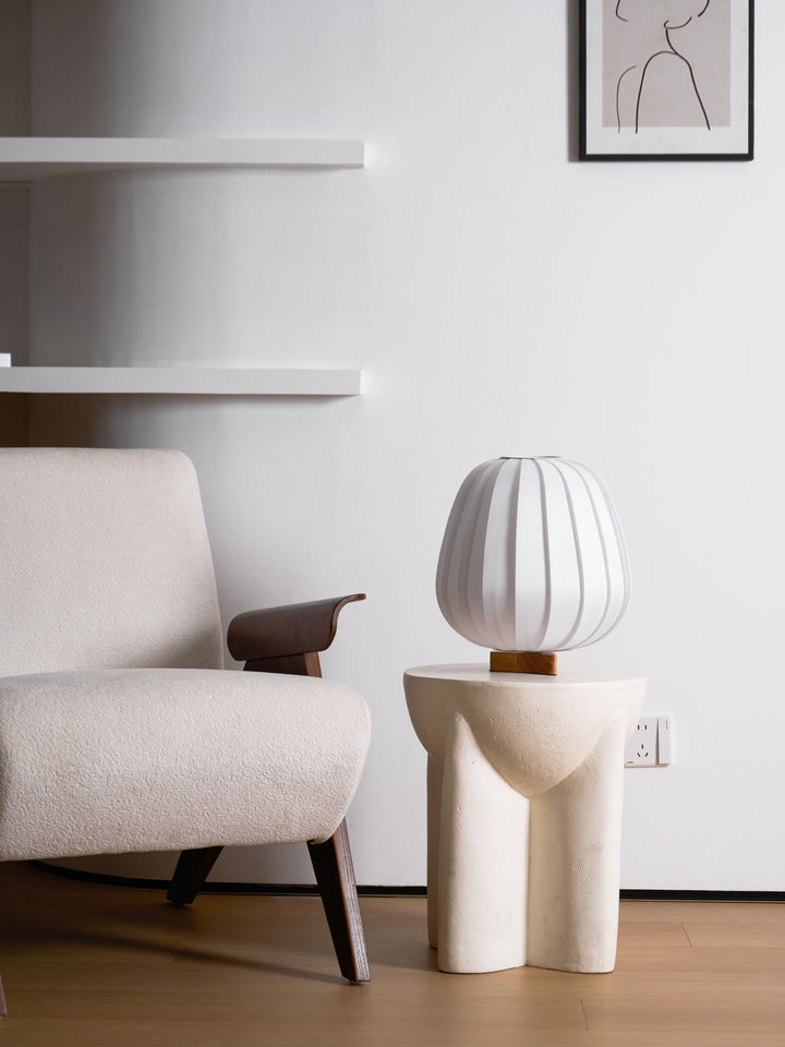 Tyg Minimalistisk Bordslampa