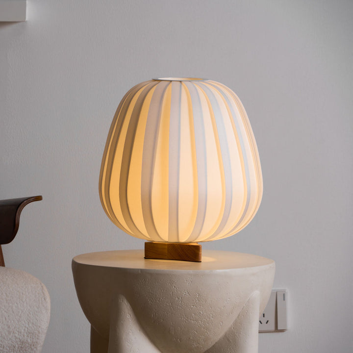 Tyg Minimalistisk Bordslampa