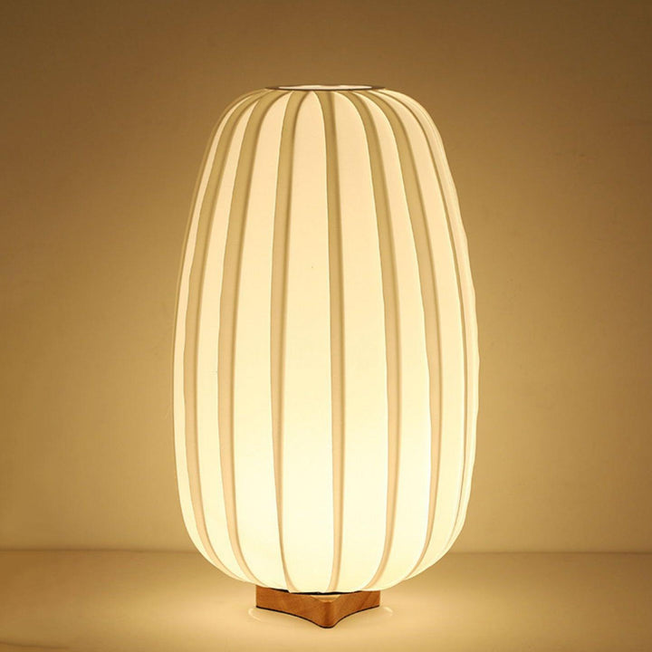 Tyg Minimalistisk Bordslampa