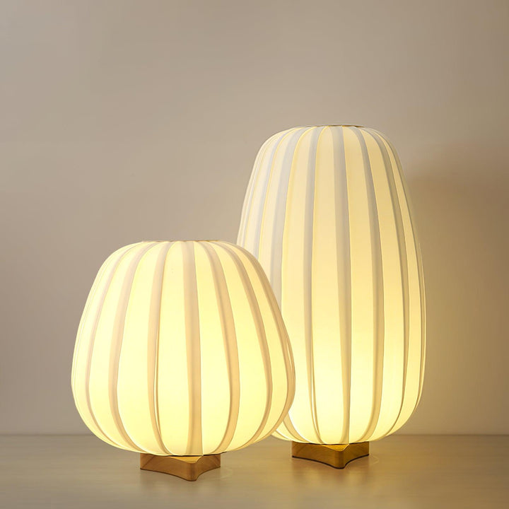 Tyg Minimalistisk Bordslampa