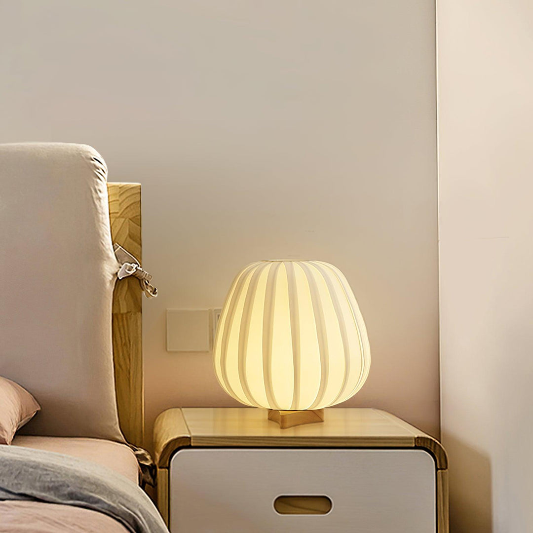 Tyg Minimalistisk Bordslampa