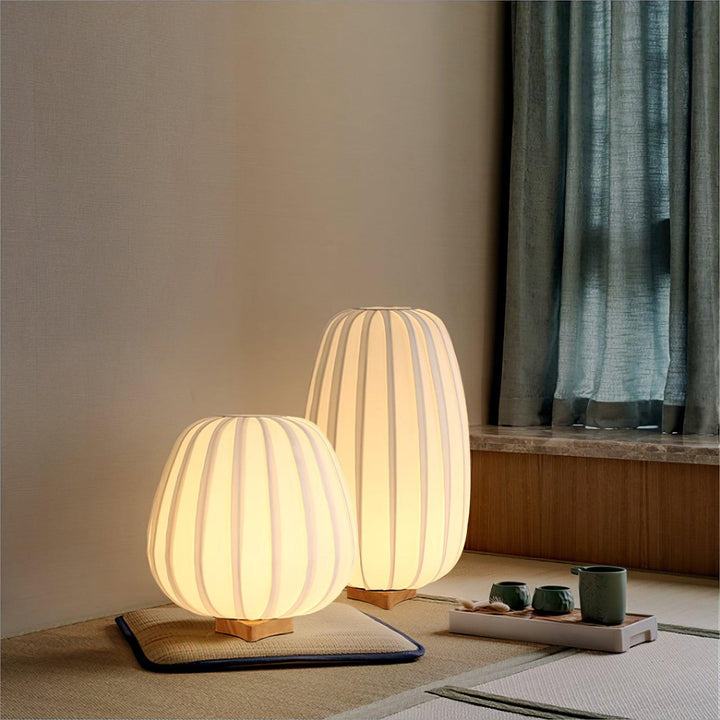 Tyg Minimalistisk Bordslampa