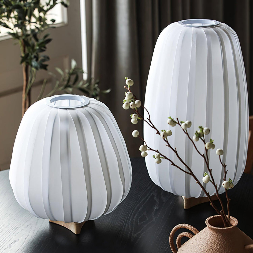 Tyg Minimalistisk Bordslampa