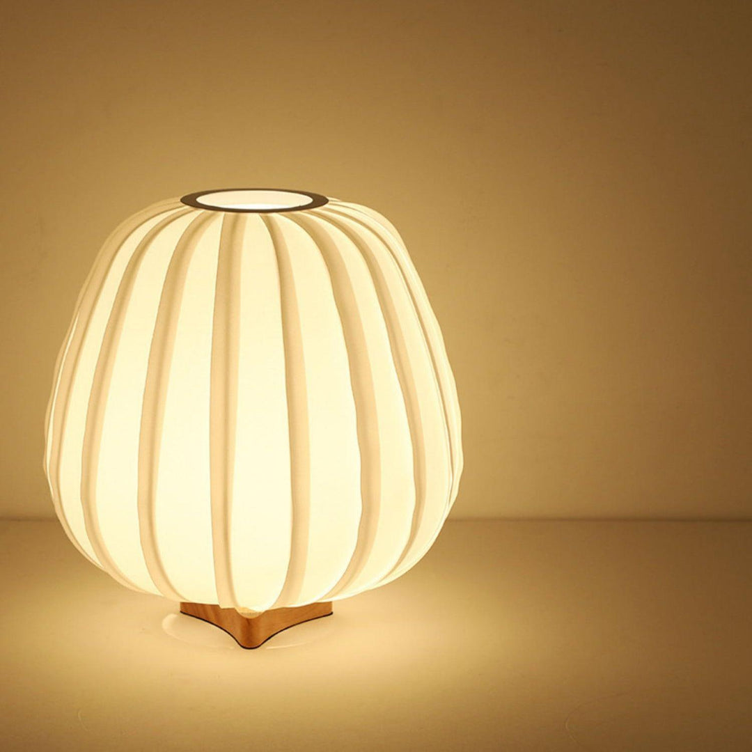 Tyg Minimalistisk Bordslampa