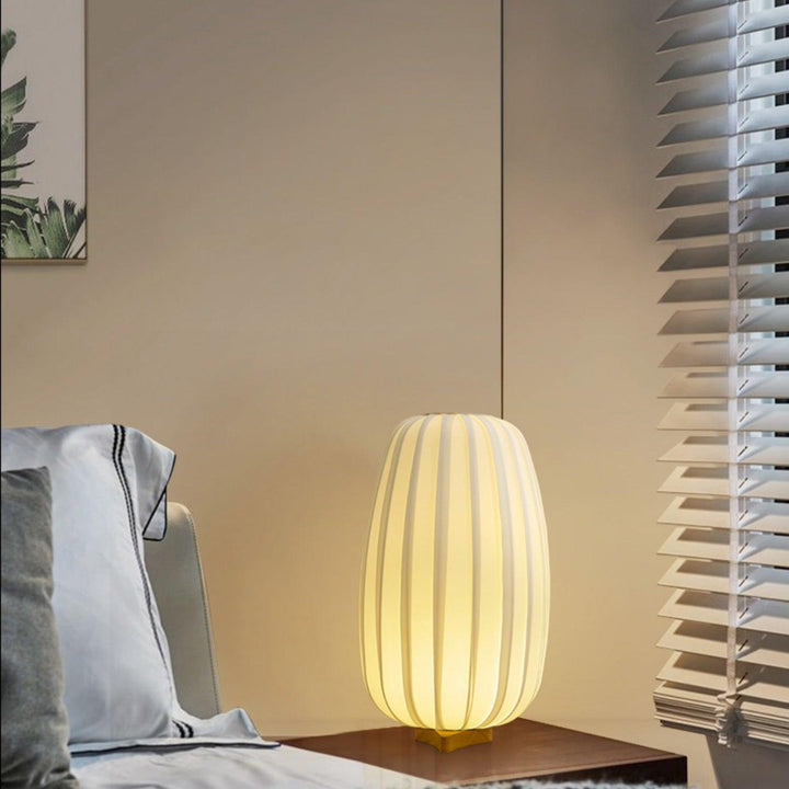 Tyg Minimalistisk Bordslampa