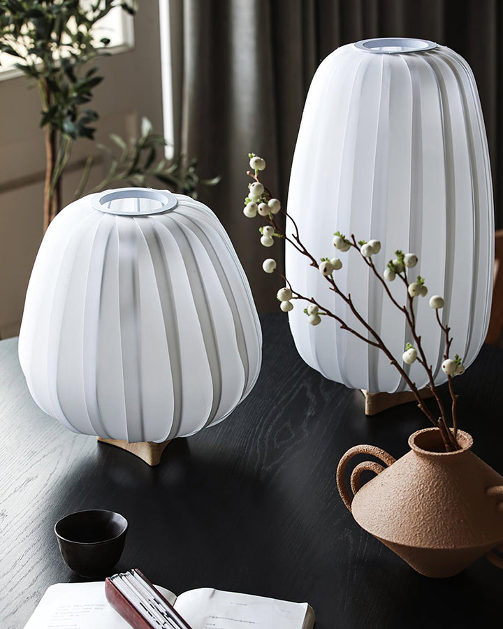 Tyg Minimalistisk Bordslampa