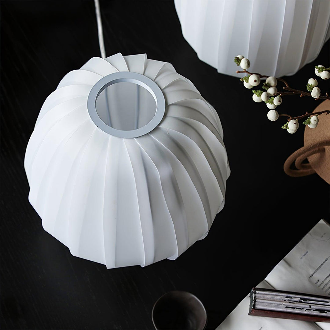 Tyg Minimalistisk Bordslampa