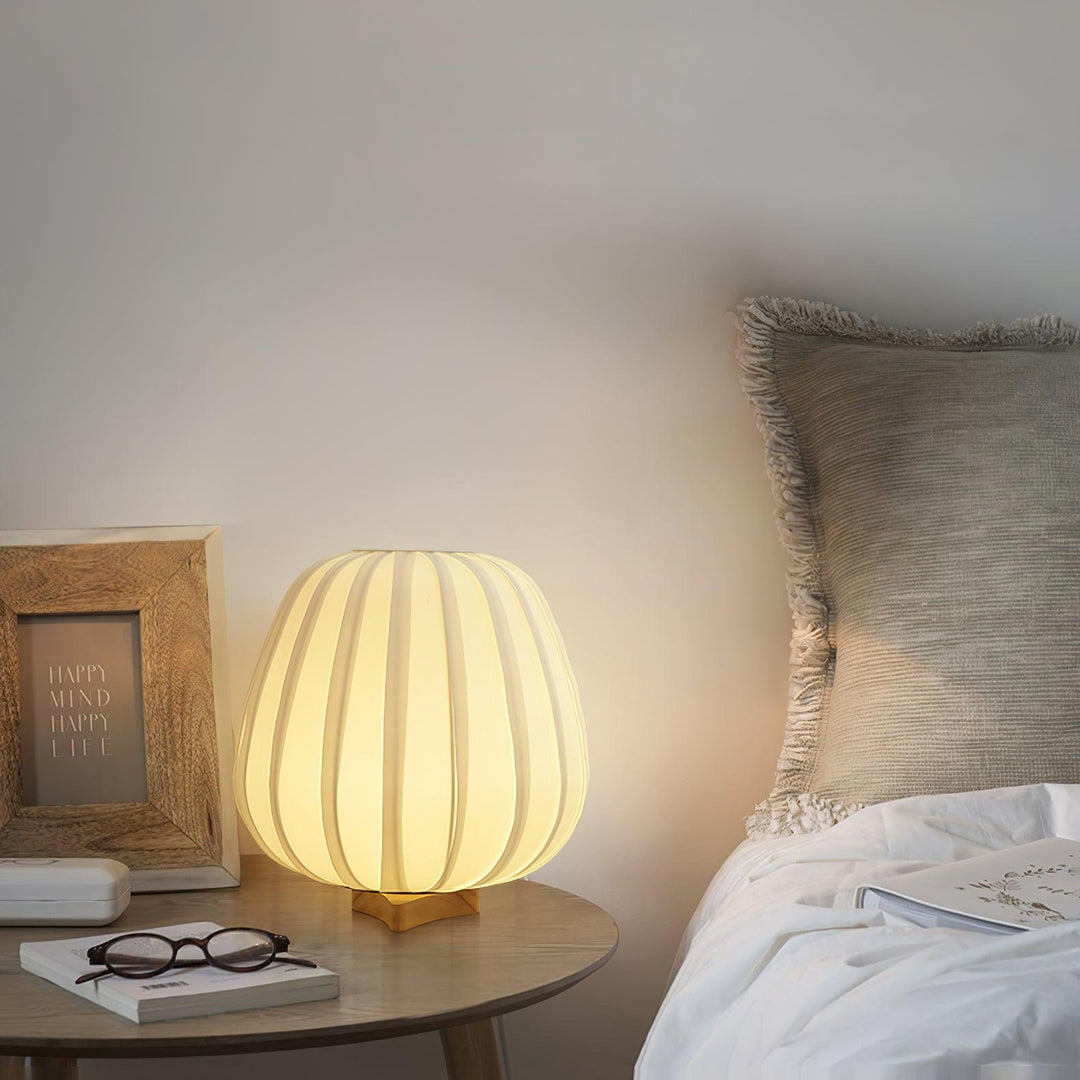 Tyg Minimalistisk Bordslampa