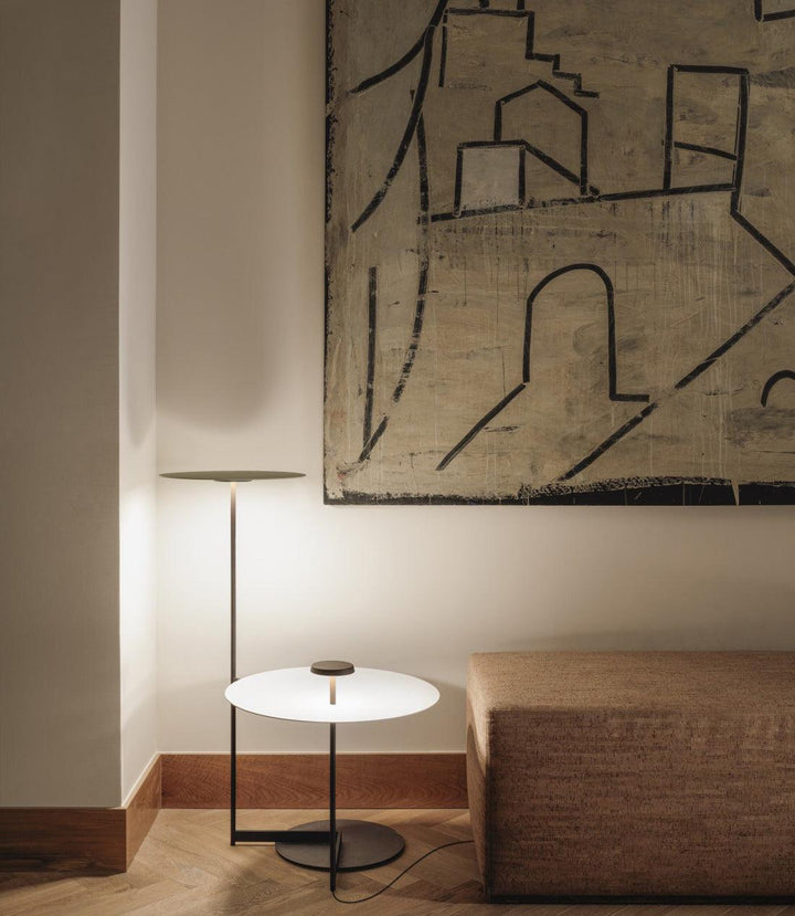 Platt Golvlampa