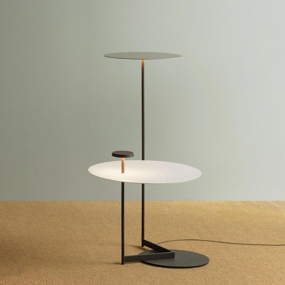 Platt Golvlampa