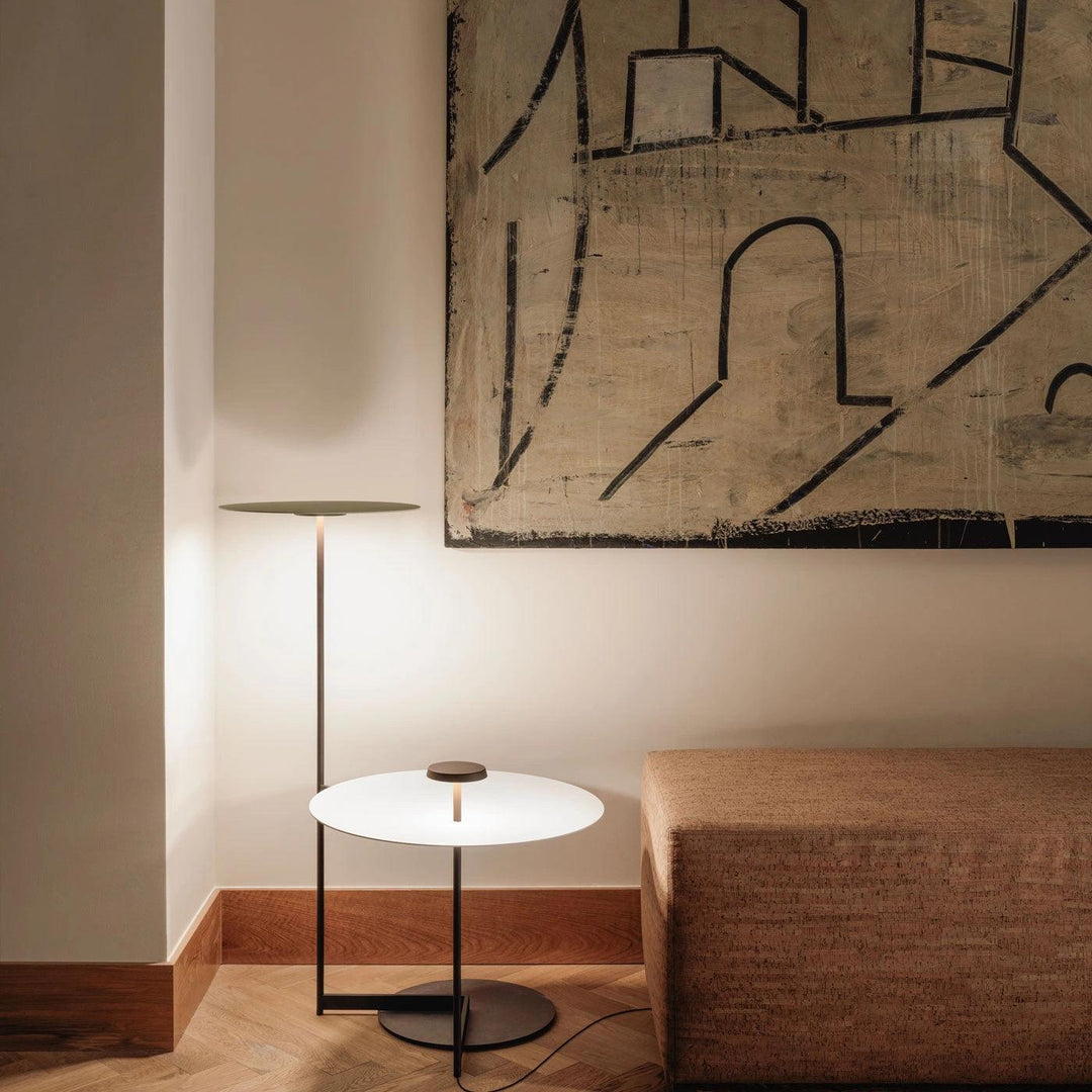 Platt Golvlampa