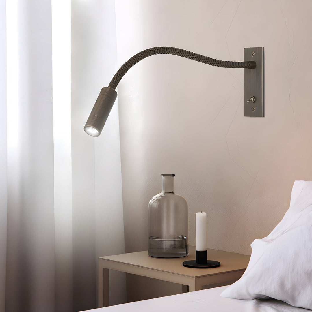 Flexibel Gås-Hals Vägglampa