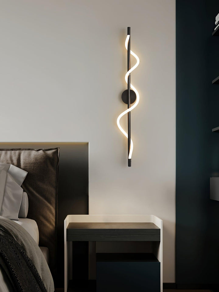 Flexibel Linjär Kurva Vägglampa