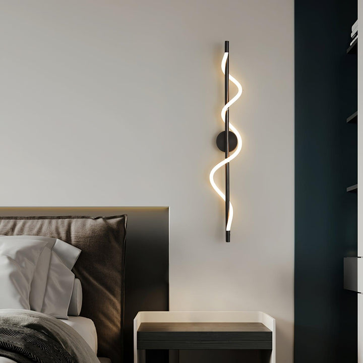 Flexibel Linjär Kurva Vägglampa