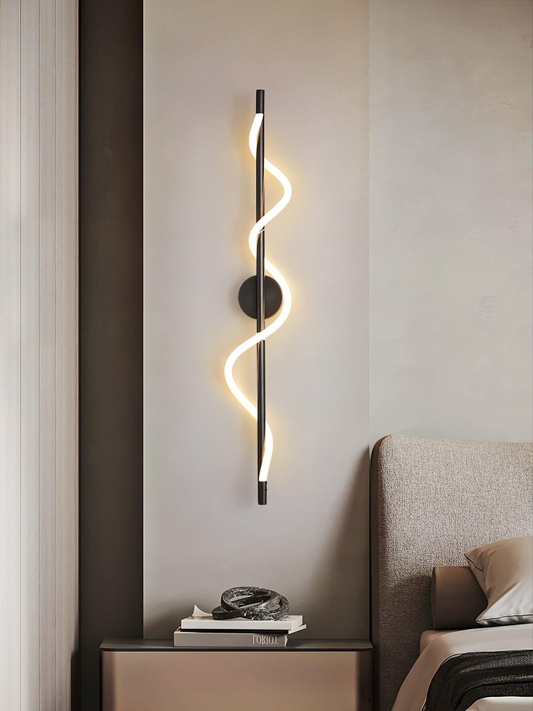 Flexibel Linjär Kurva Vägglampa