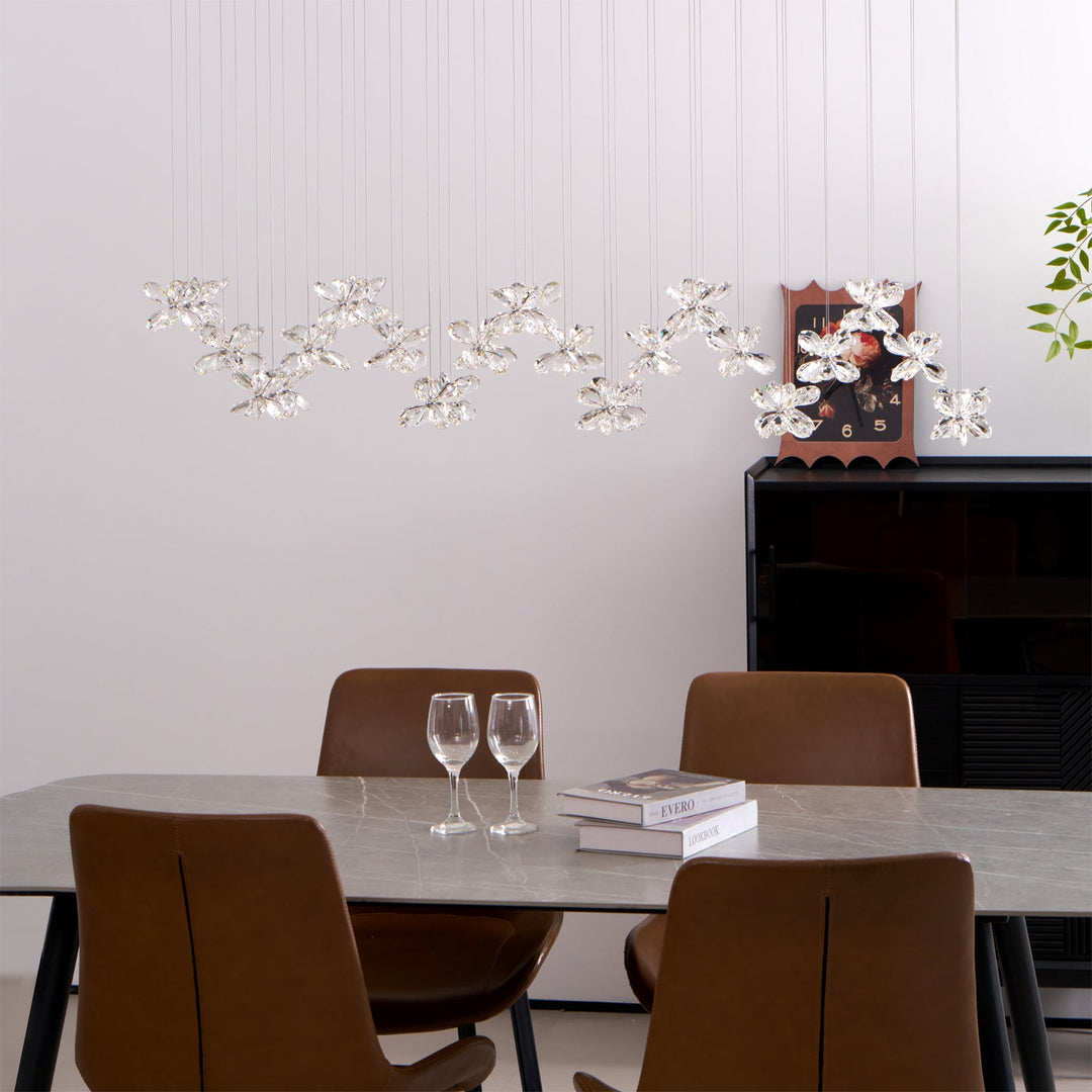 Flytande Fjäril Chandelier