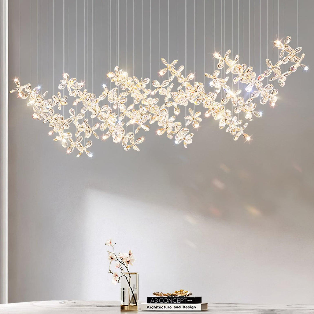 Flytande Fjäril Chandelier