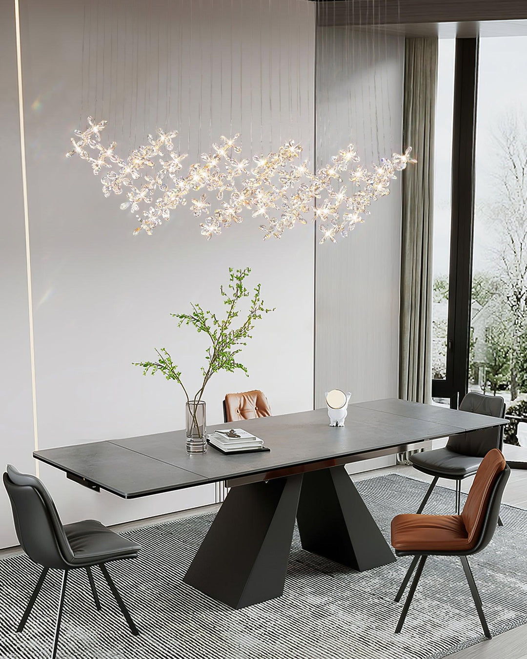 Flytande Fjäril Chandelier