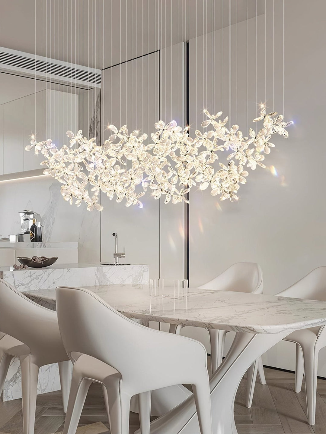 Flytande Fjäril Chandelier