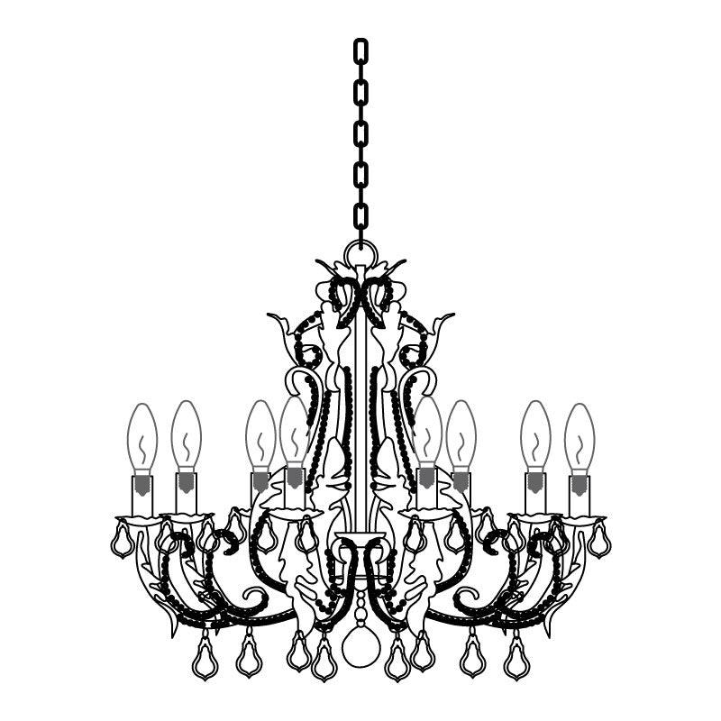Kandelaber Chandelier