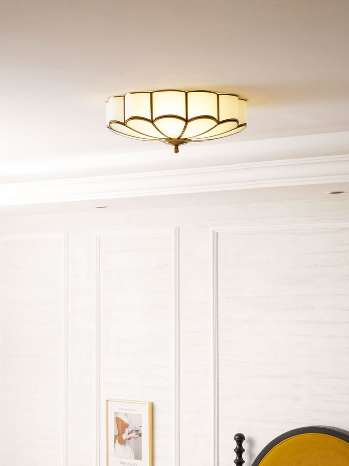 Blomformad Glas Infälld Taklampa