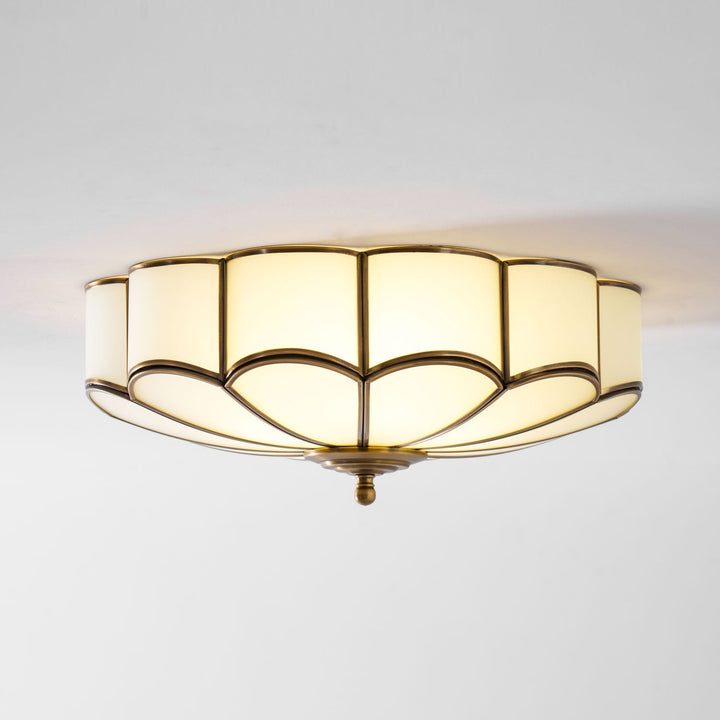 Blomformad Glas Infälld Taklampa