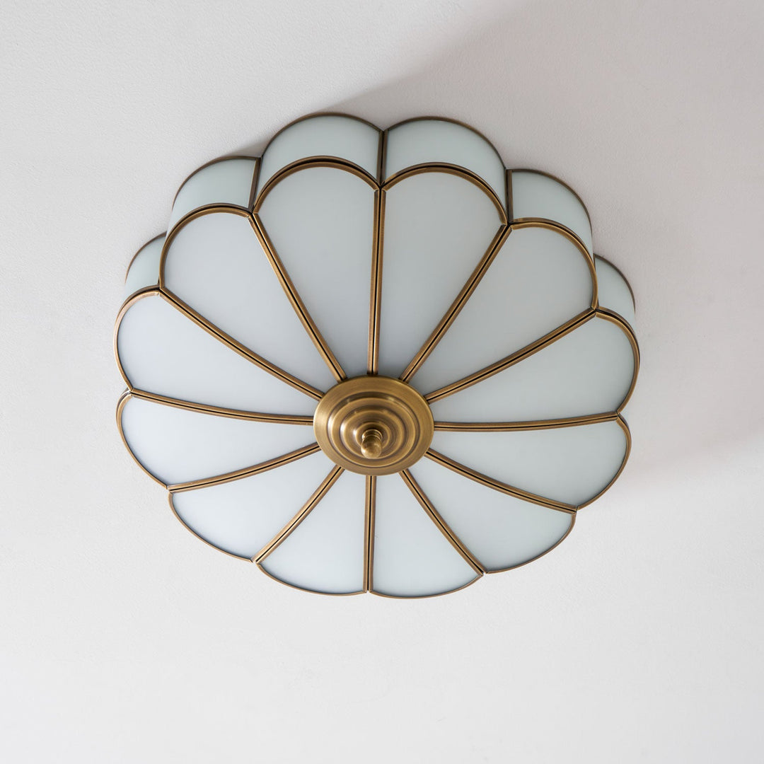 Blomformad Glas Infälld Taklampa
