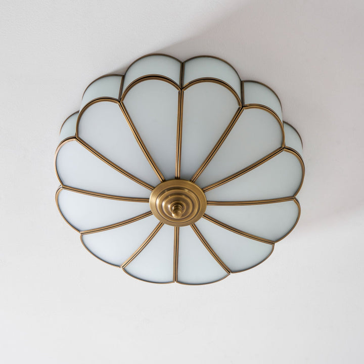 Blomformad Glas Infälld Taklampa