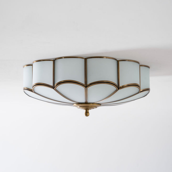 Blomformad Glas Infälld Taklampa