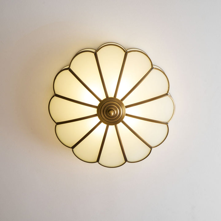 Blomformad Glas Infälld Taklampa